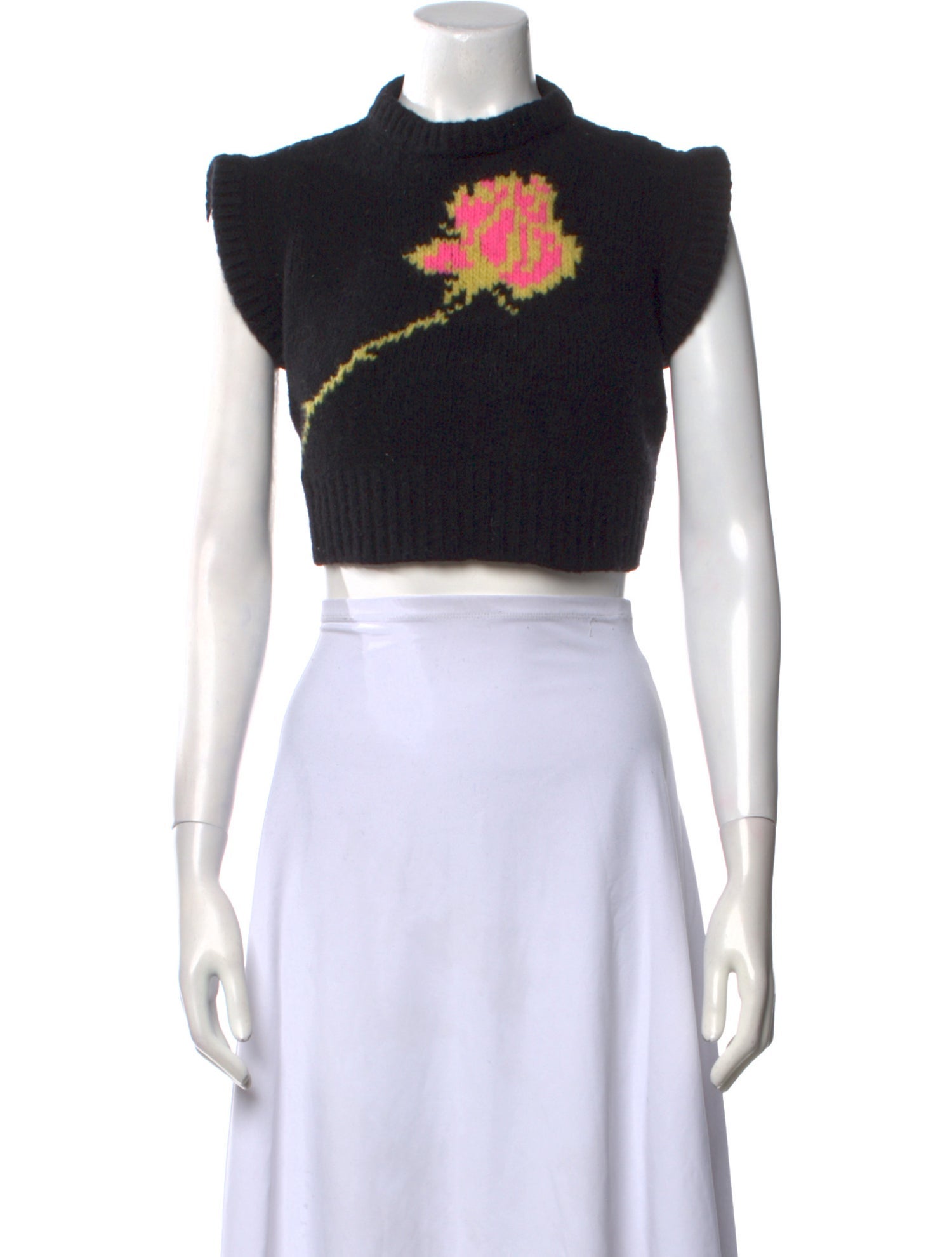 Meryll Rogge Wool Printed Sweater