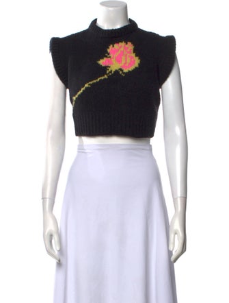 Meryll Rogge Wool Printed Sweater