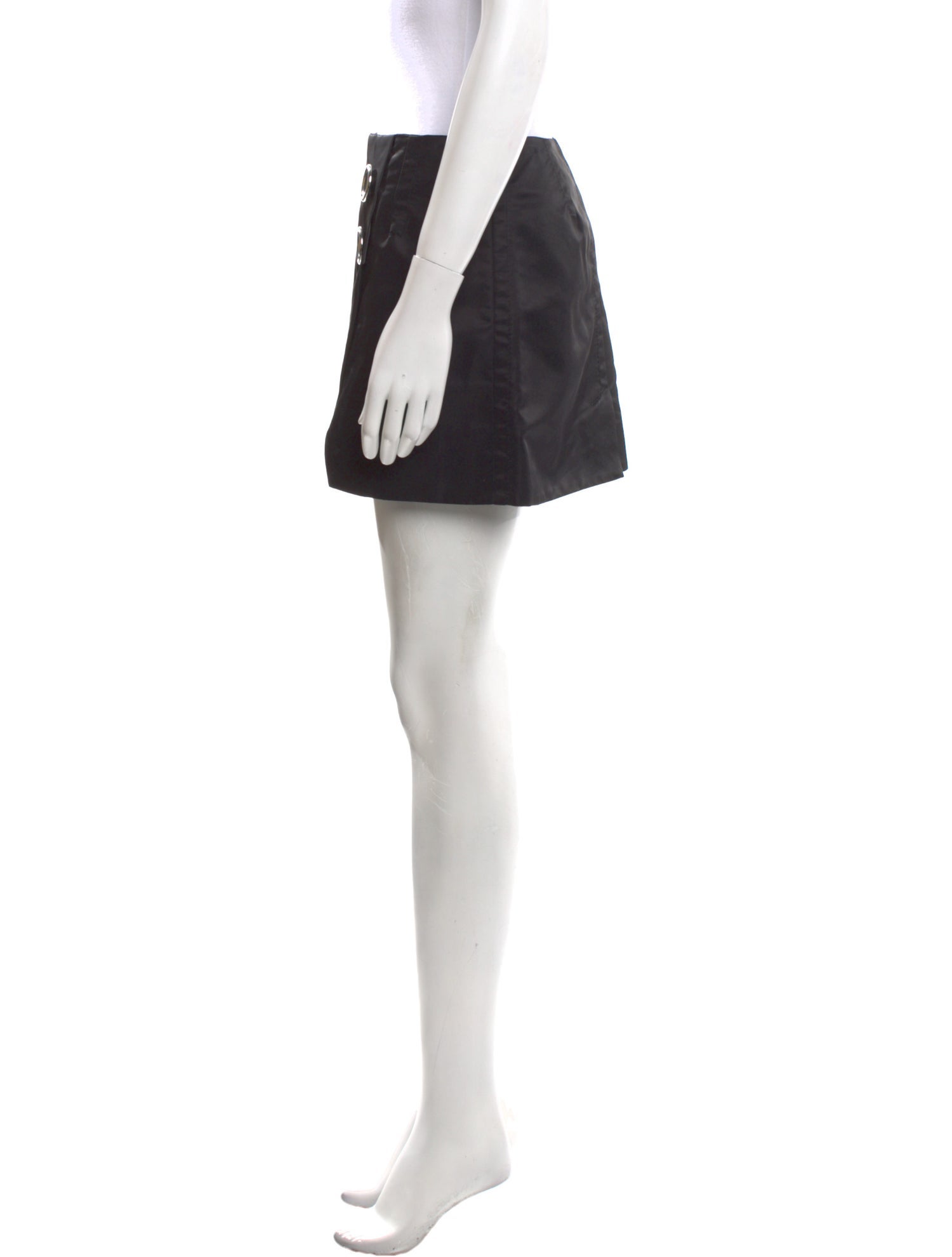 Meryll Rogge Nylon Mini Skirt