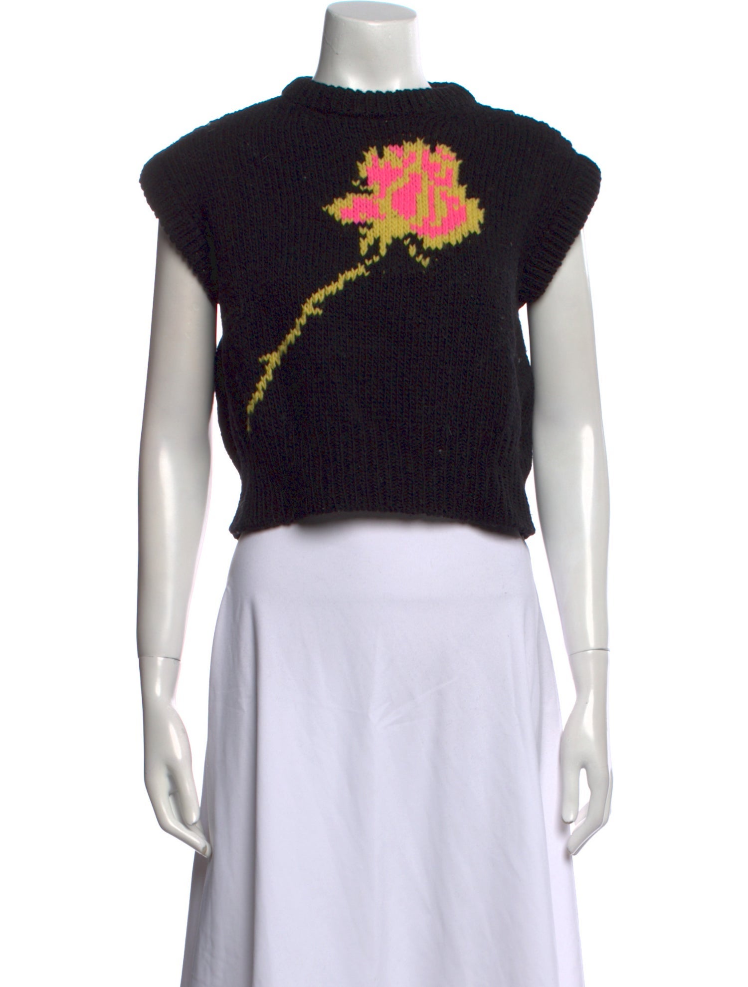 Meryll Rogge Wool Printed Sweater