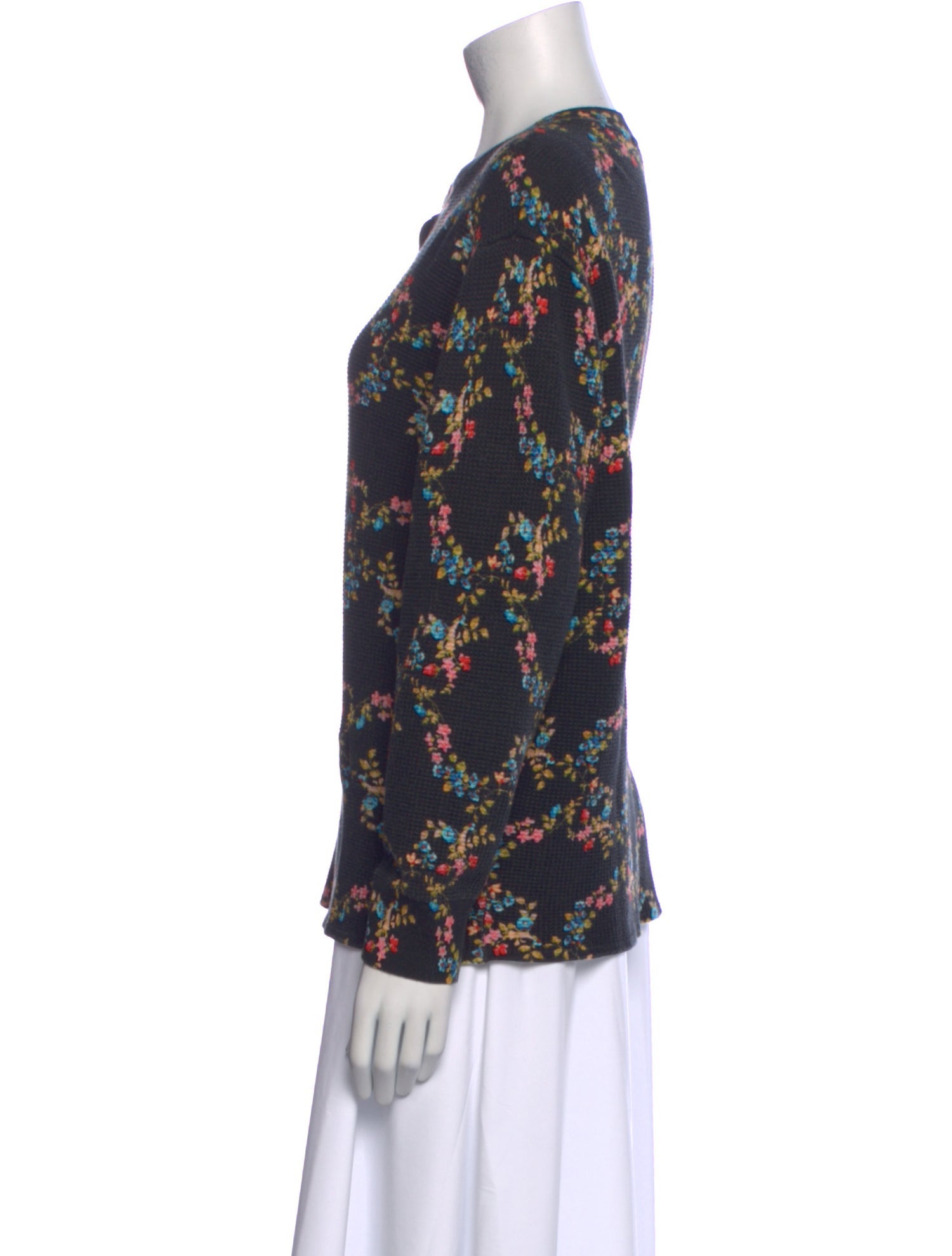 Meryll Rogge Printed Crew Neck Sweater