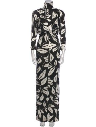 Meryll Rogge Silk Long Dress