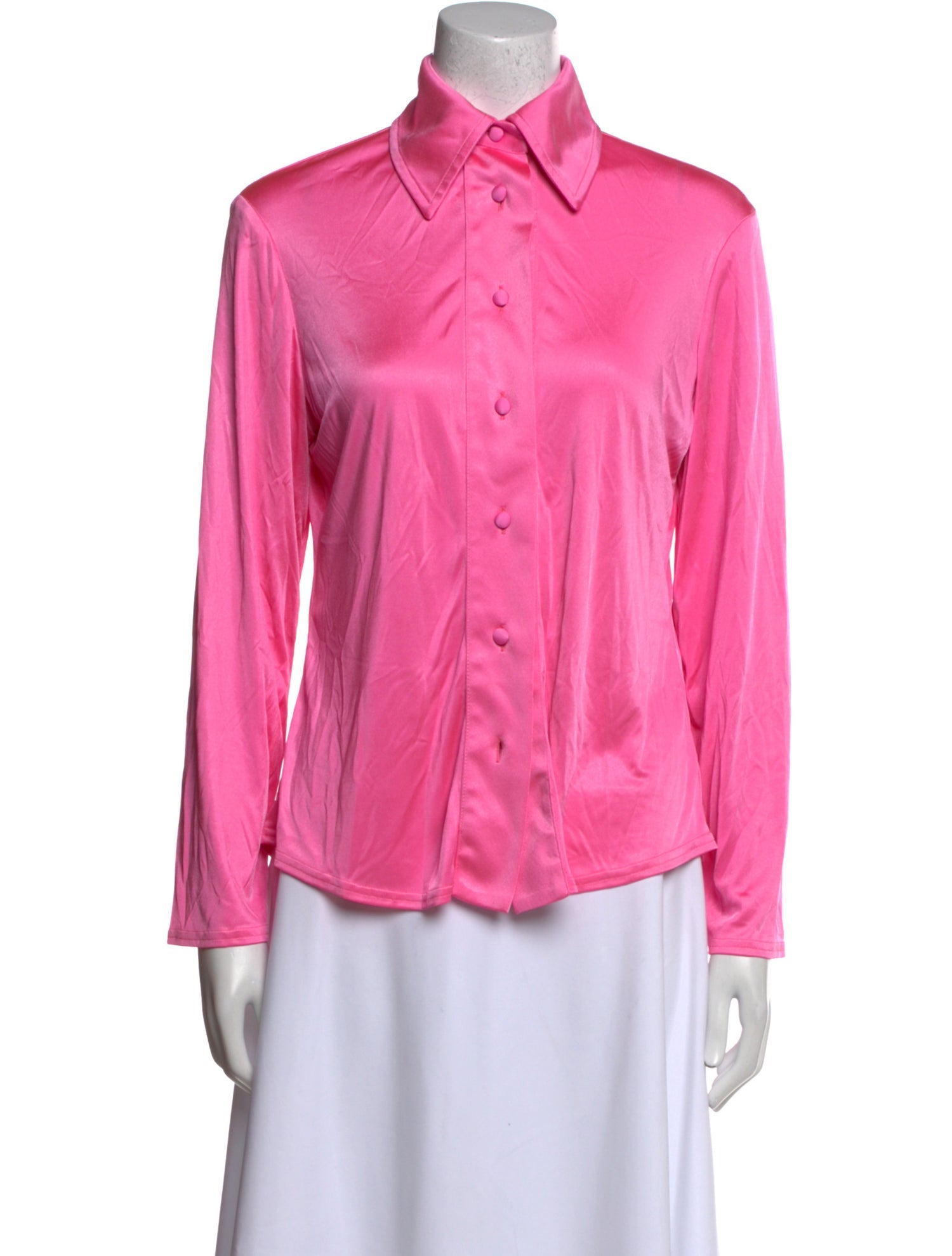 Meryll Rogge Long Sleeve Button-Up Top