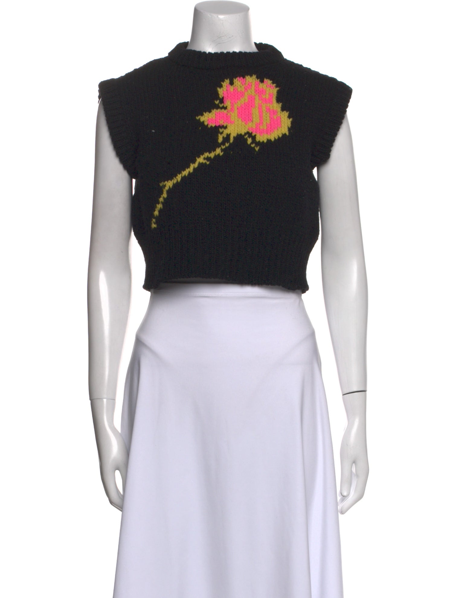 Meryll Rogge Wool Printed Sweater