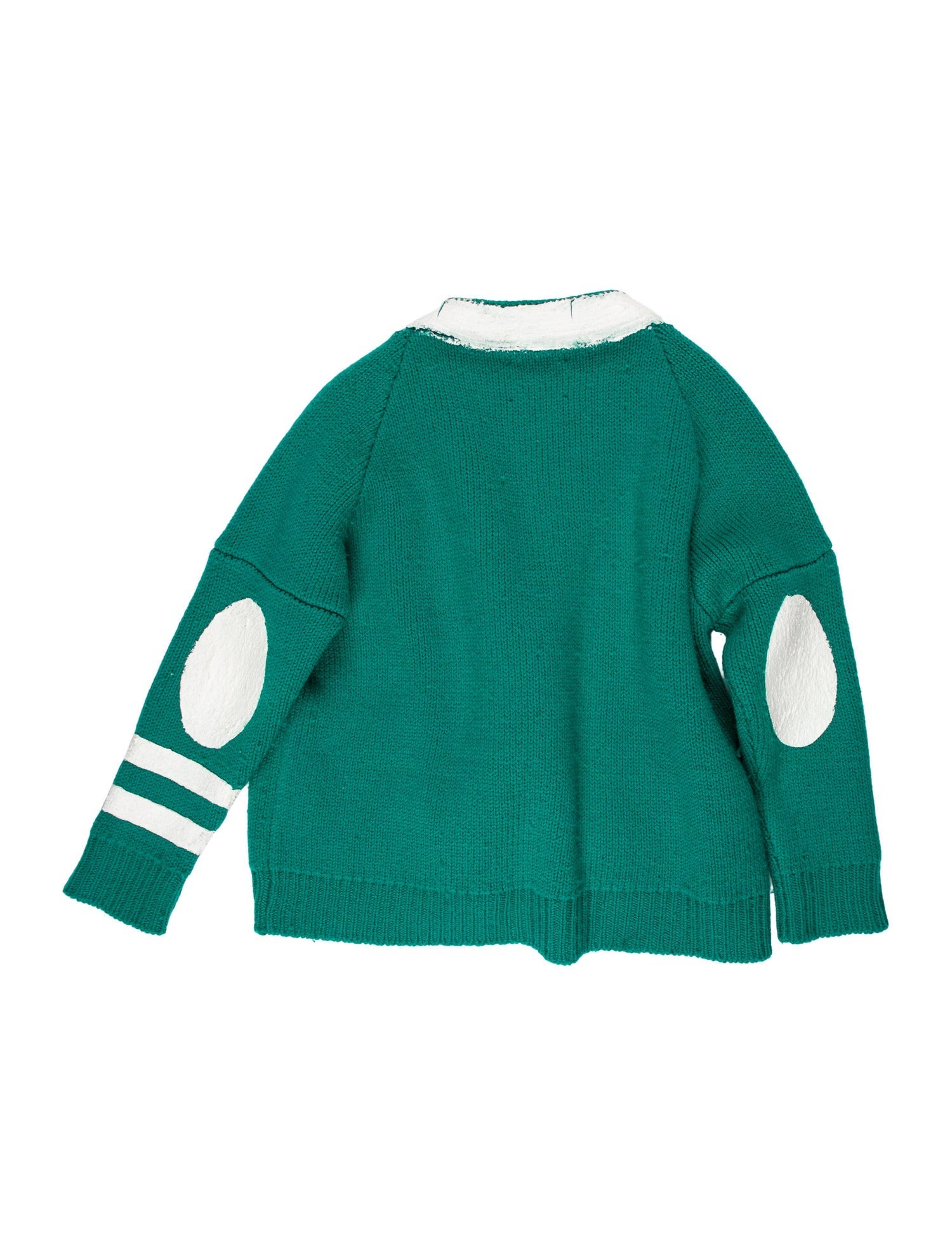 Meryll Rogge Wool Colorblock Pattern Sweater
