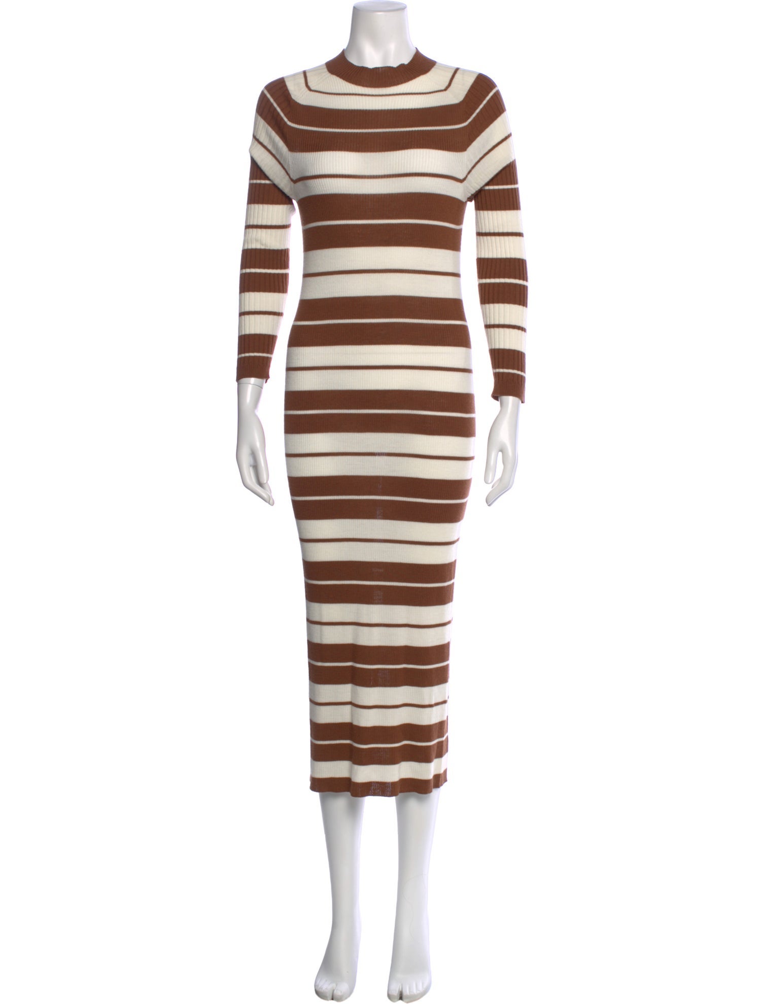 Meryll Rogge Striped Crew Neck Sweater