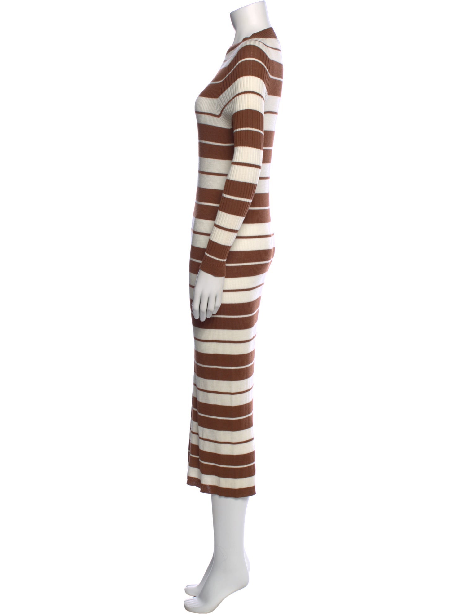 Meryll Rogge Striped Crew Neck Sweater