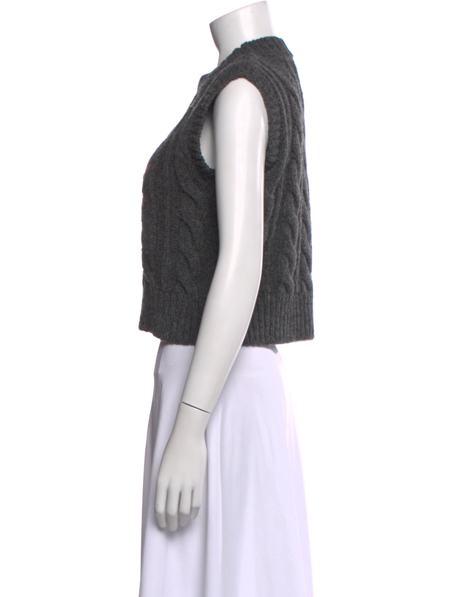 Meryll Rogge Wool Graphic Print Sweater