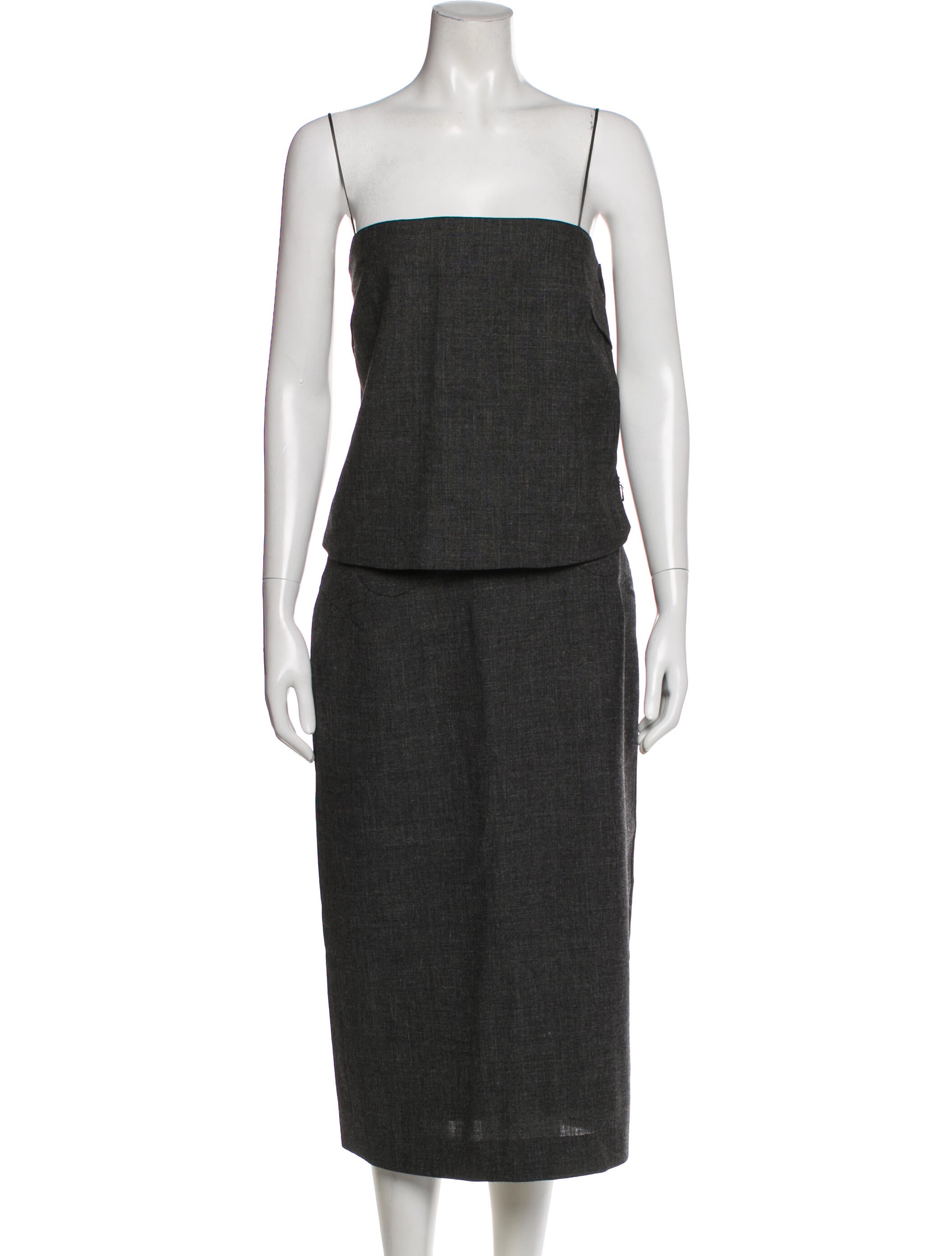 Meryll Rogge Wool Skirt Set