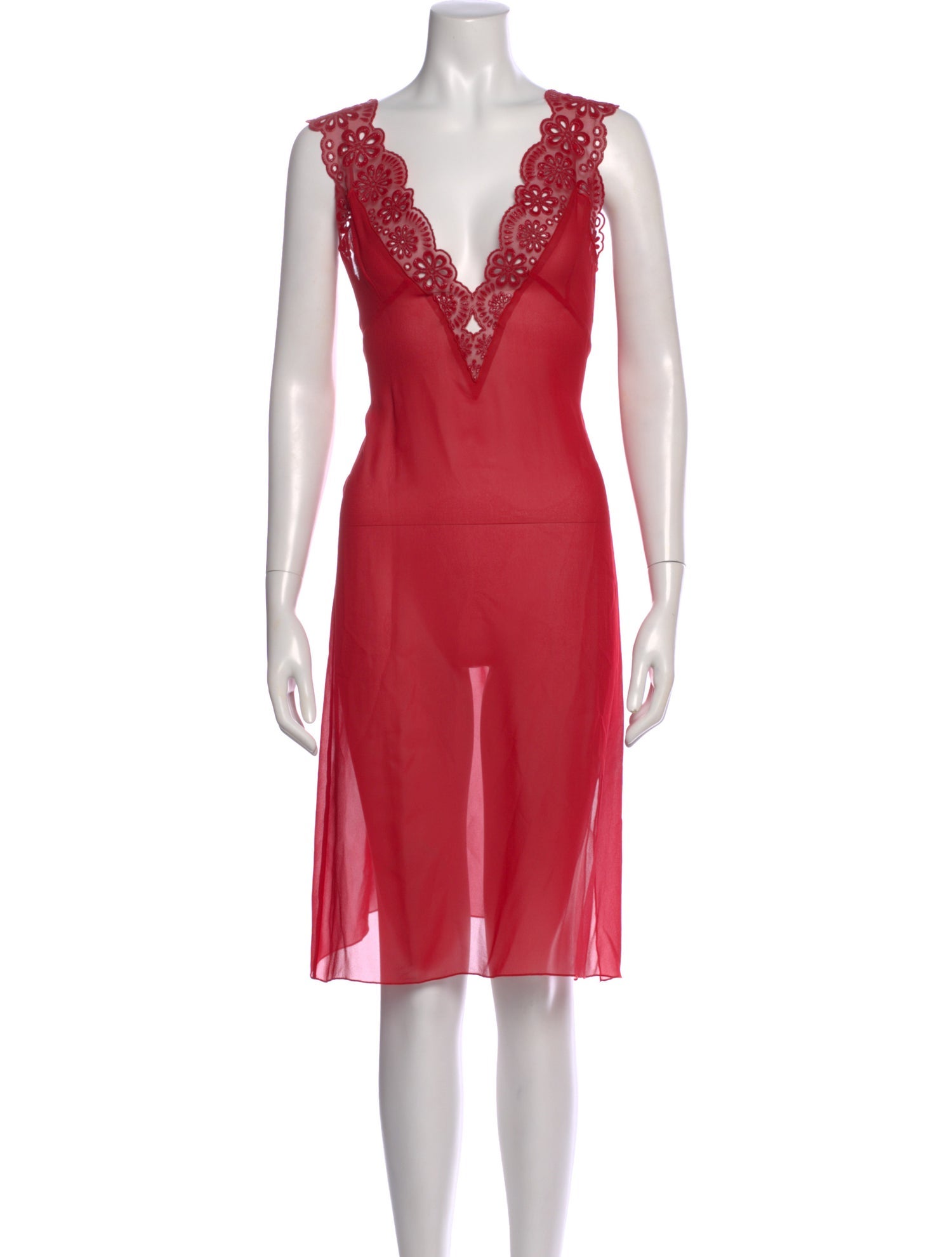 Meryll Rogge Silk Midi Length Dress