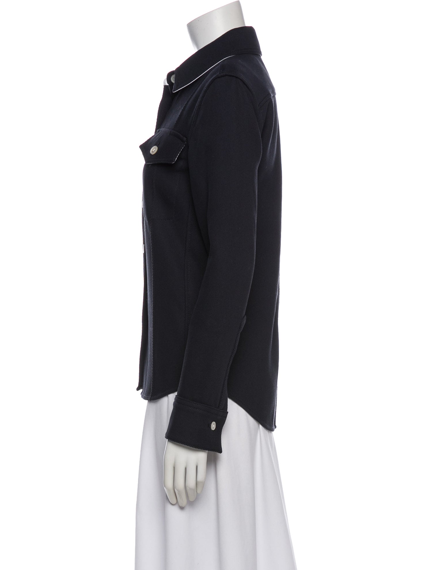 Meryll Rogge Long Sleeve Button-Up Top