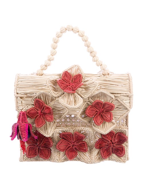 Mercedes Salazar Guacamaya Reina Lunchbox Bag Gold