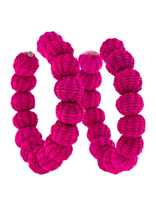 Mercedes Salazar Candongas Hoop Earrings gold