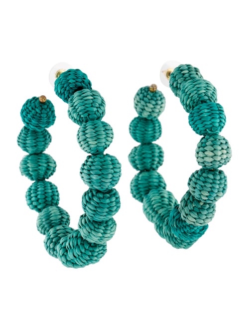 Mercedes Salazar Candonga Hoop Earrings Gold