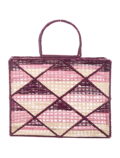Mercedes Salazar Straw Tote Bag w/ Tags