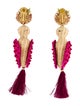 Mercedes Salazar Cacatua Reina Drop Clip-On Earrings