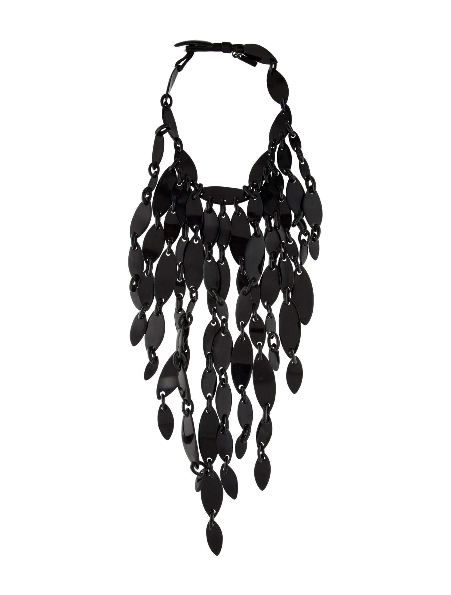 Monies Horn & Leather Collar Necklace