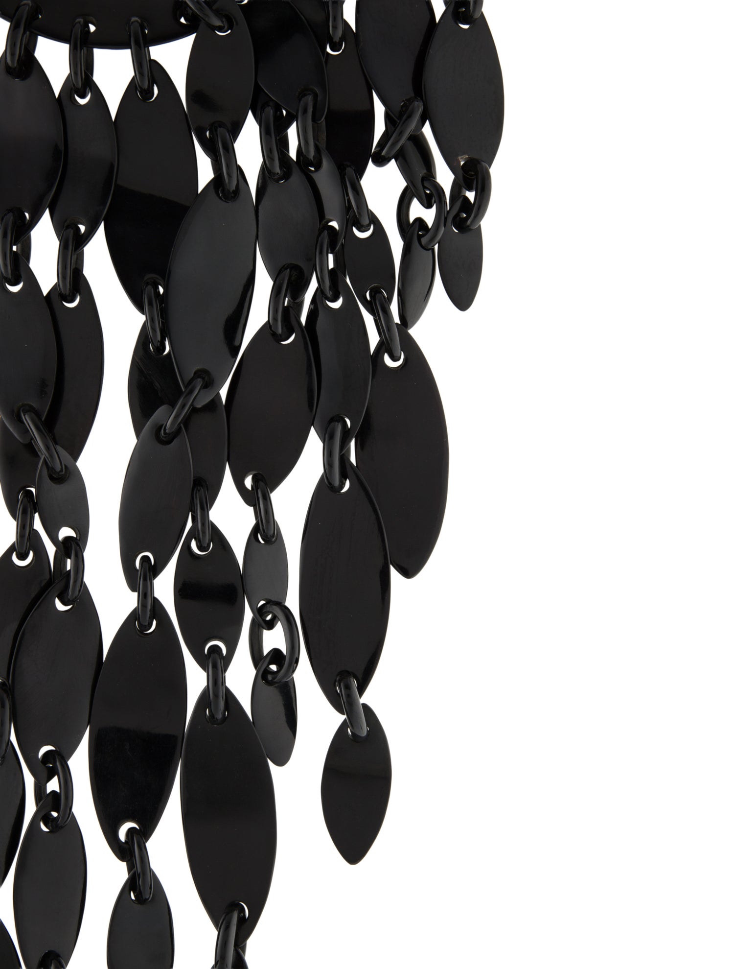 Monies Horn & Leather Collar Necklace