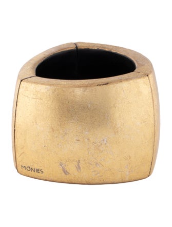 Monies Enamel & Wood Stretch Bracelet