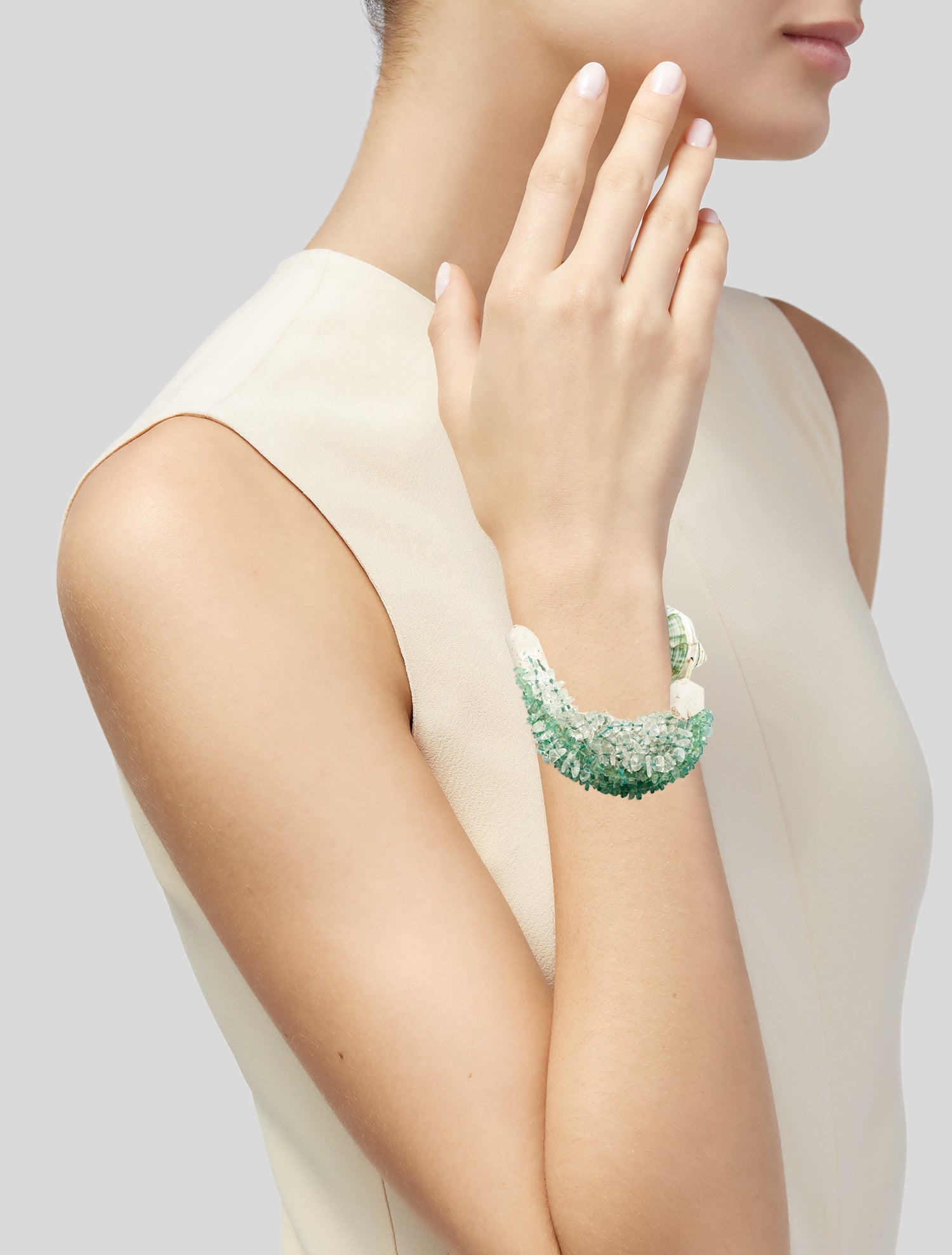 Monies x Gerda Lynggaard Shell Beaded Bracelet