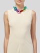 Monies Acrylic Oversized Collar Necklace