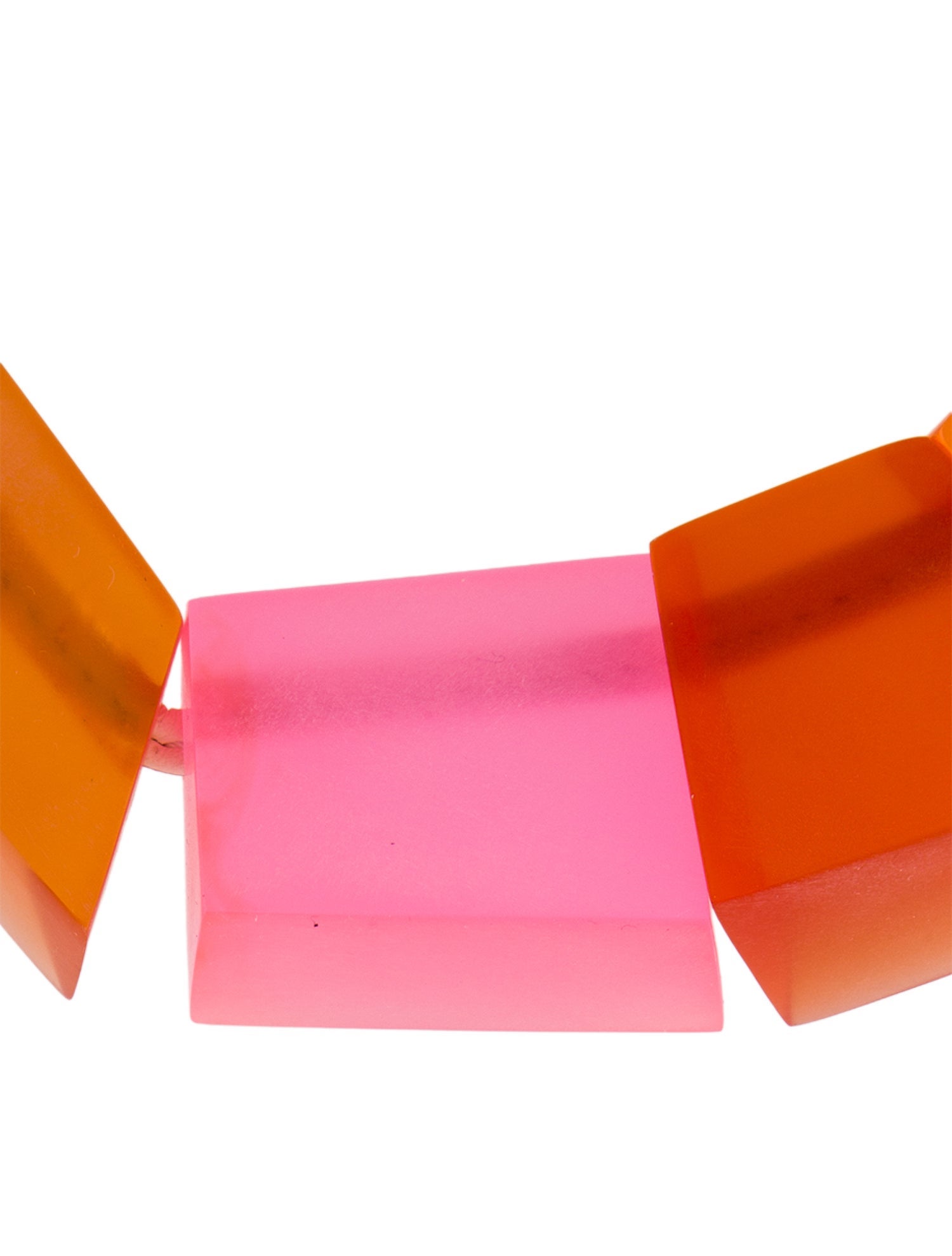 Monies Resin Geometric Collar Necklace