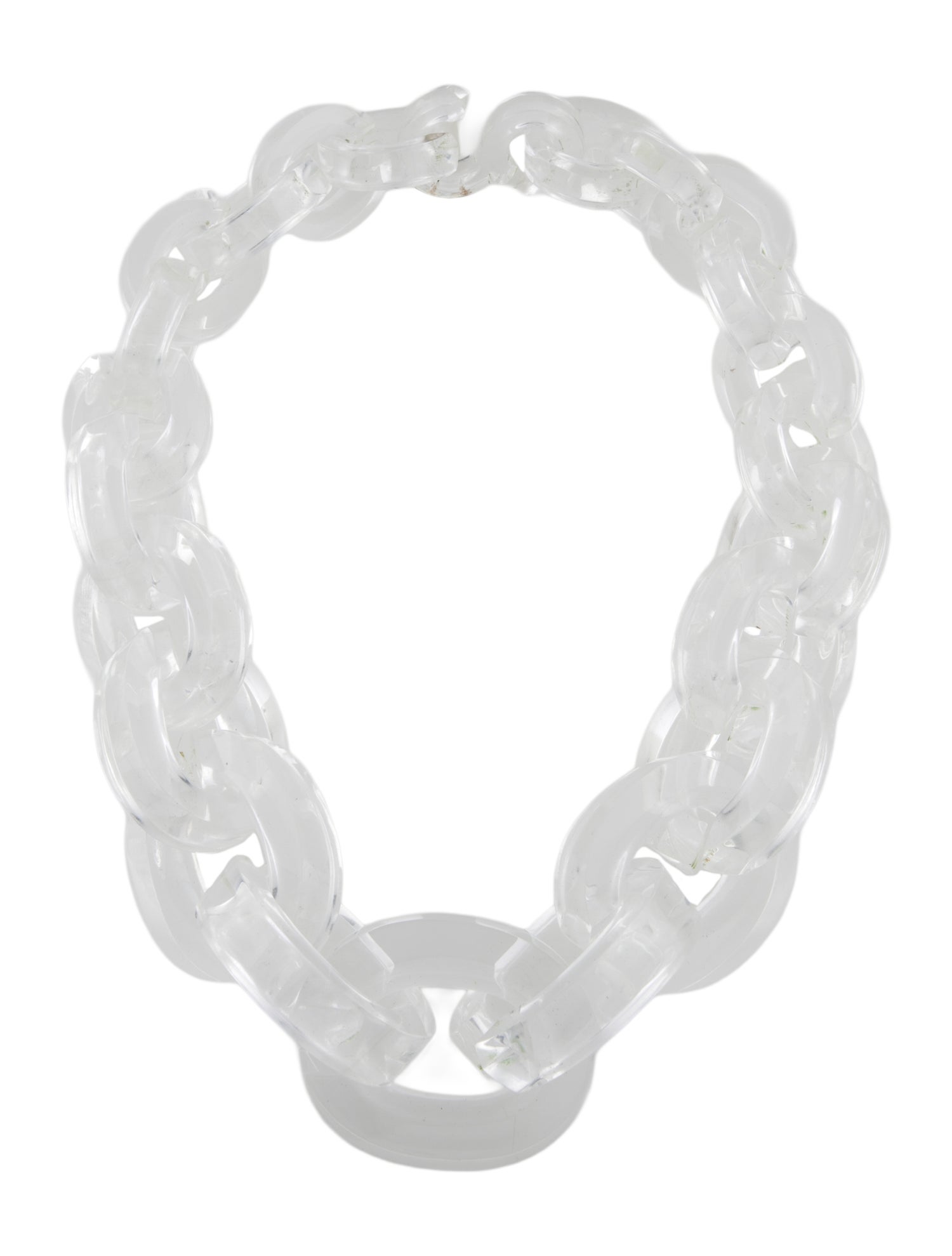 Monies Acrylic Collar Necklace