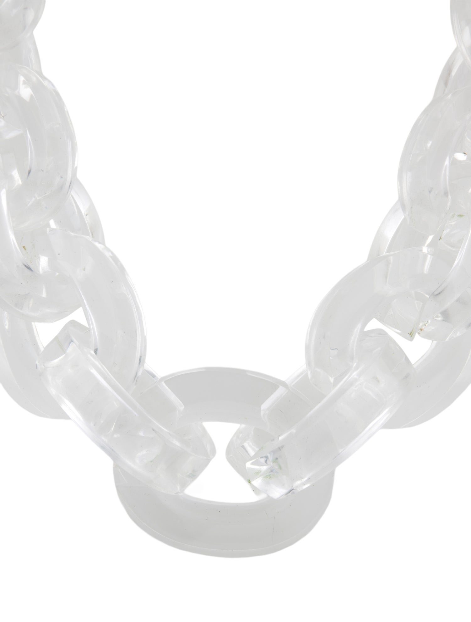 Monies Acrylic Collar Necklace