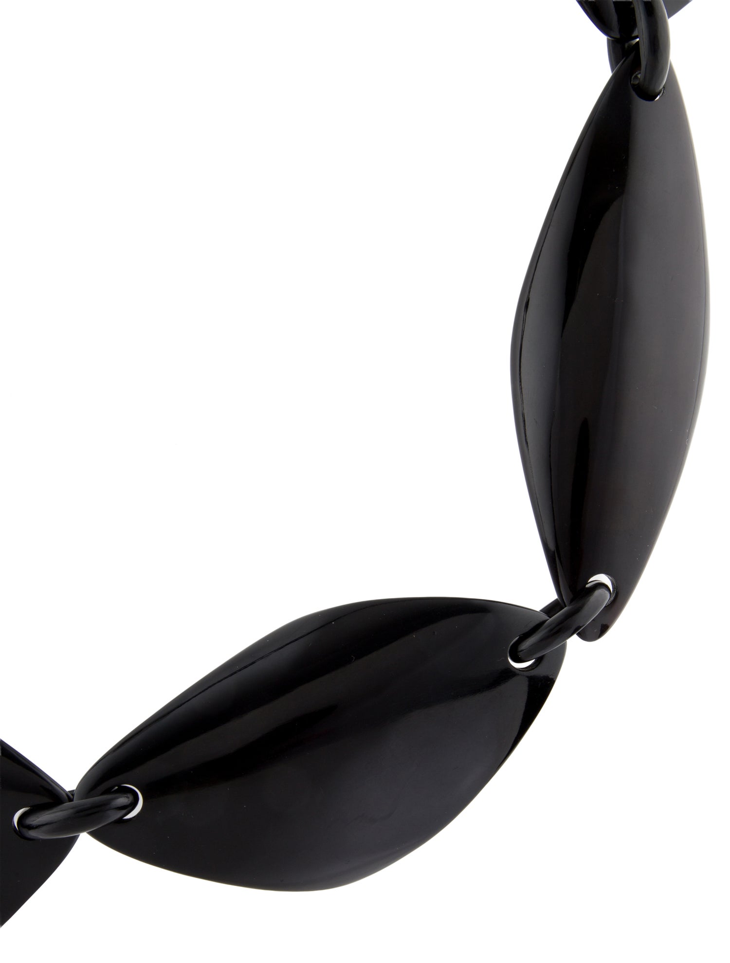 Monies Horn & Leather Necklace