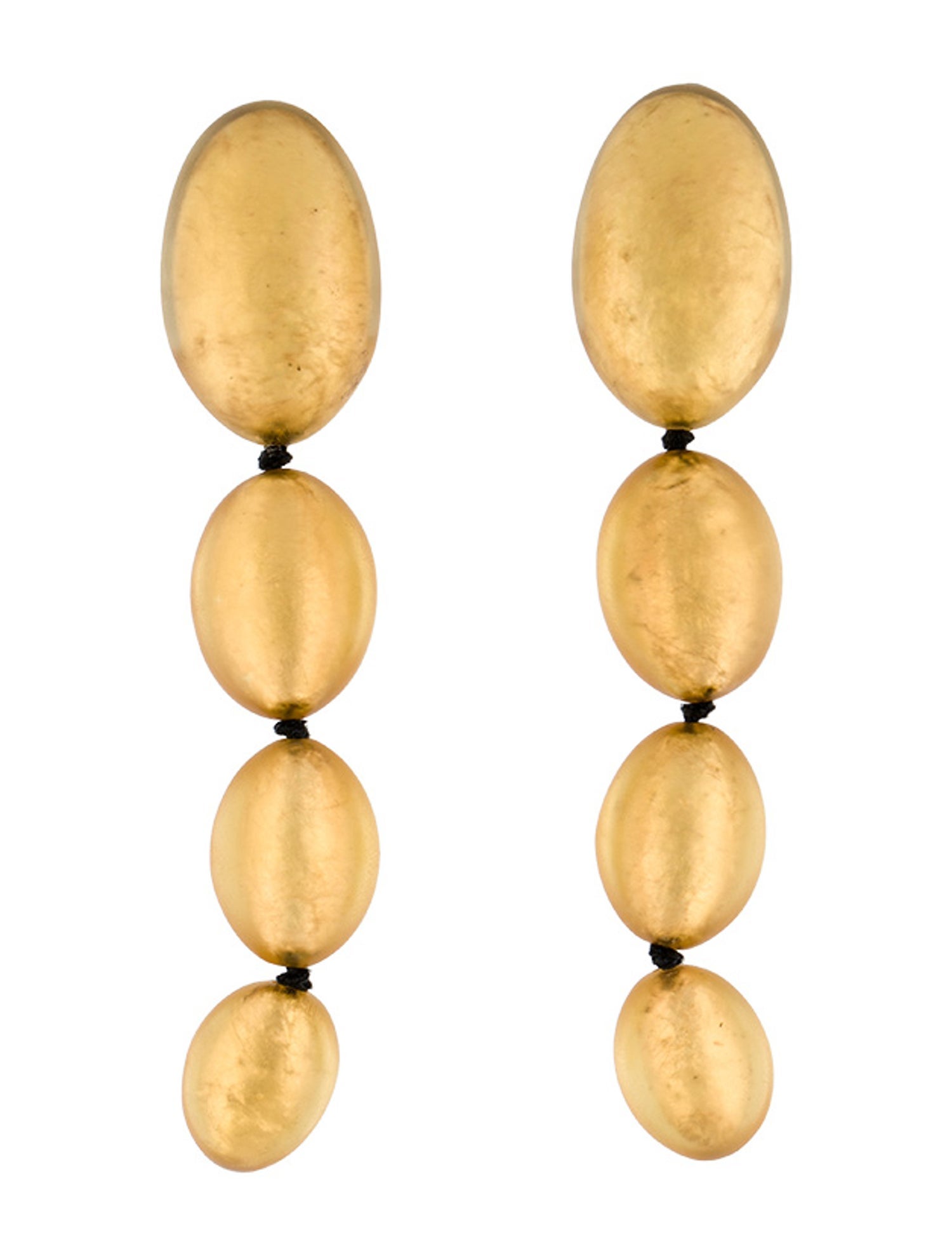 Monies Acrylic Drop Clip-On Earrings