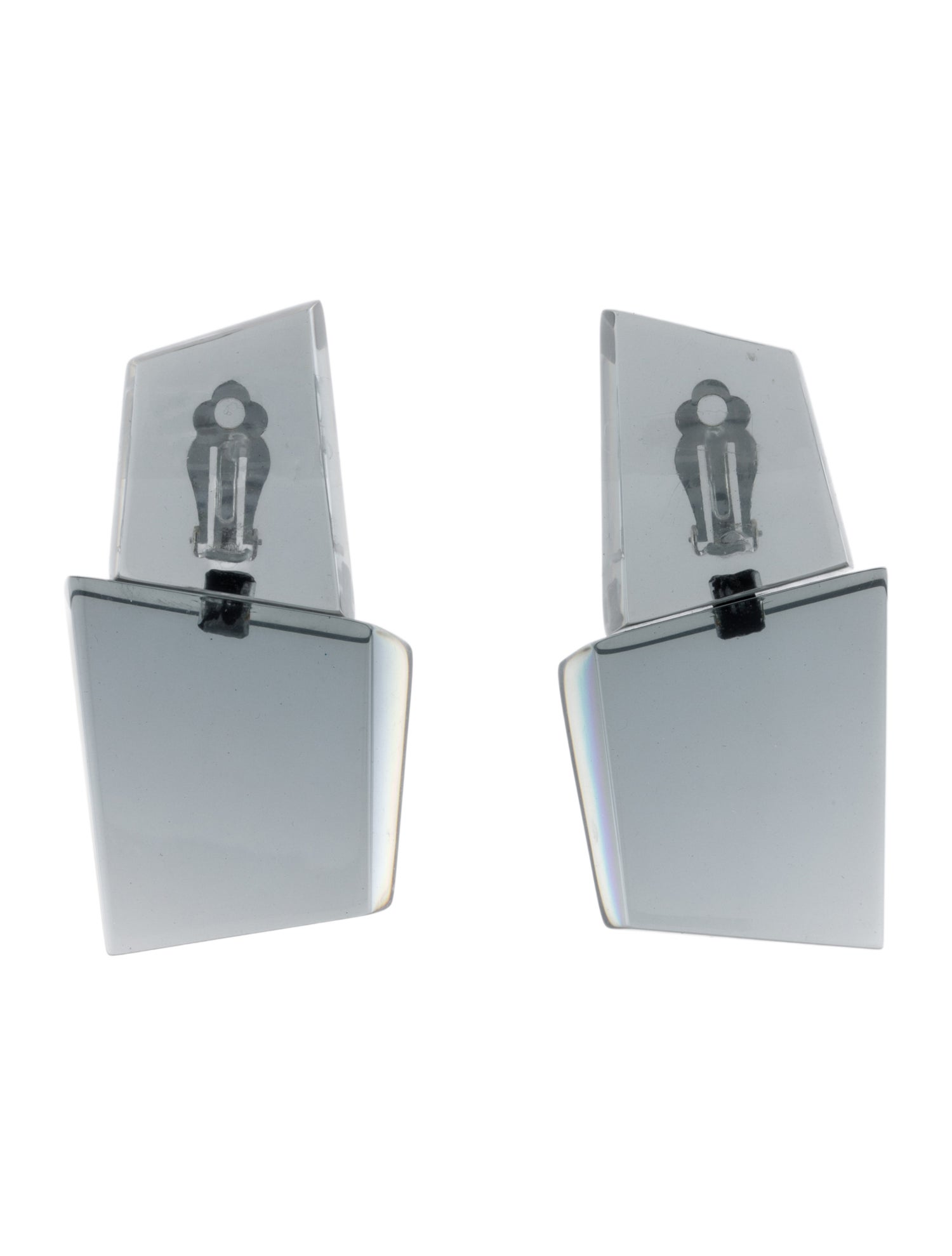 Monies Resin Taiga Drop Clip On Earrings