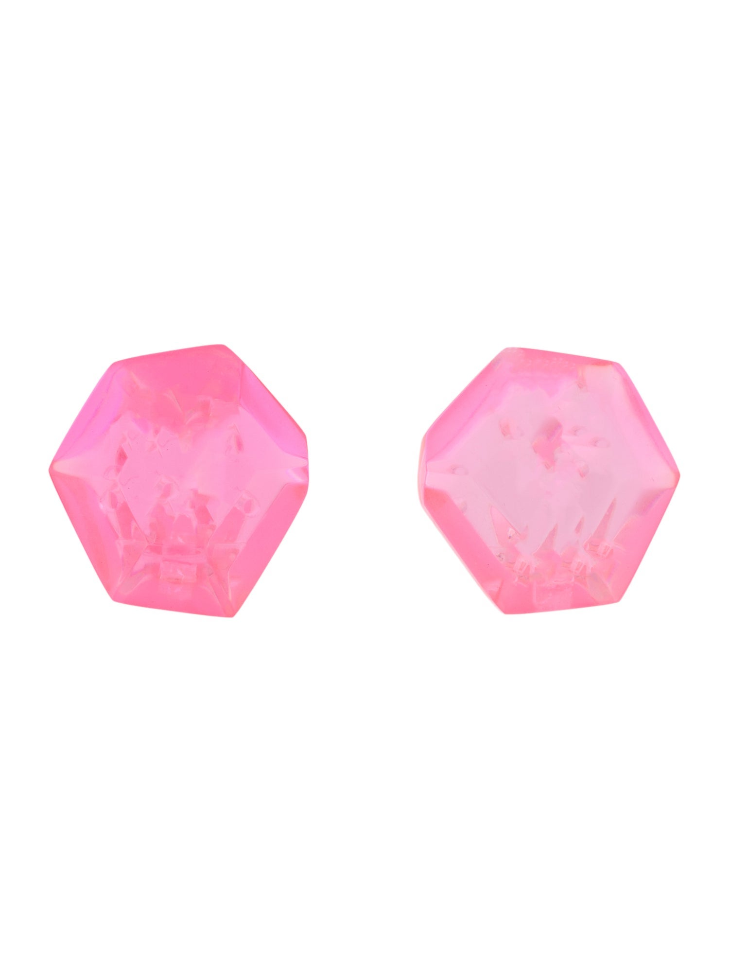 Monies Acrylic Clip-On Earrings