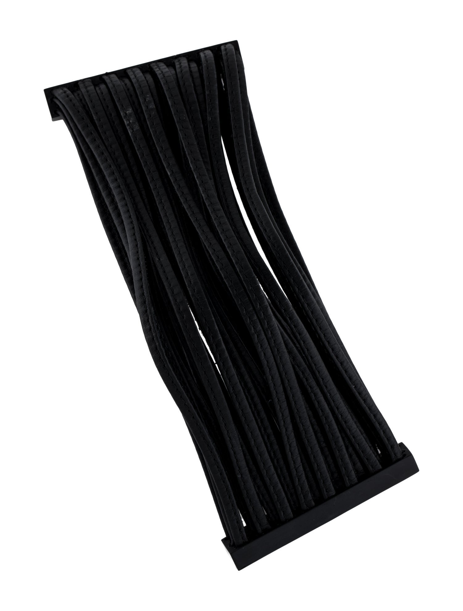 Monies Leather Multistrand Wrap Bracelet