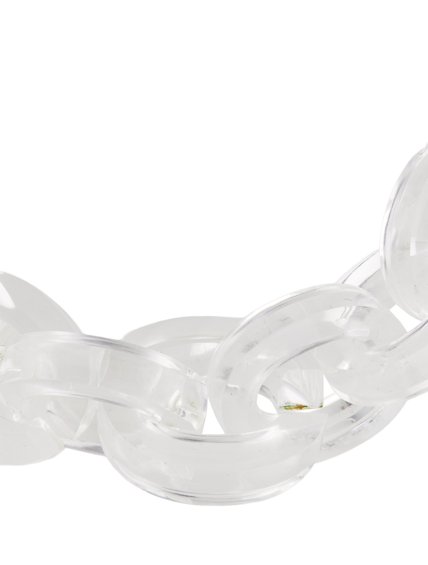 Monies Clear Link Chain Necklace