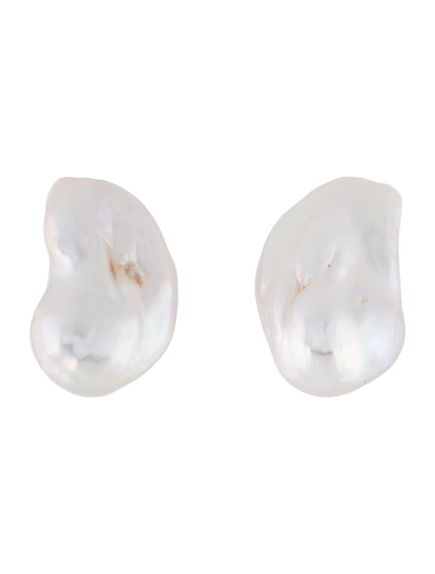 Monies Pearl Baroque Clip-On Earrings