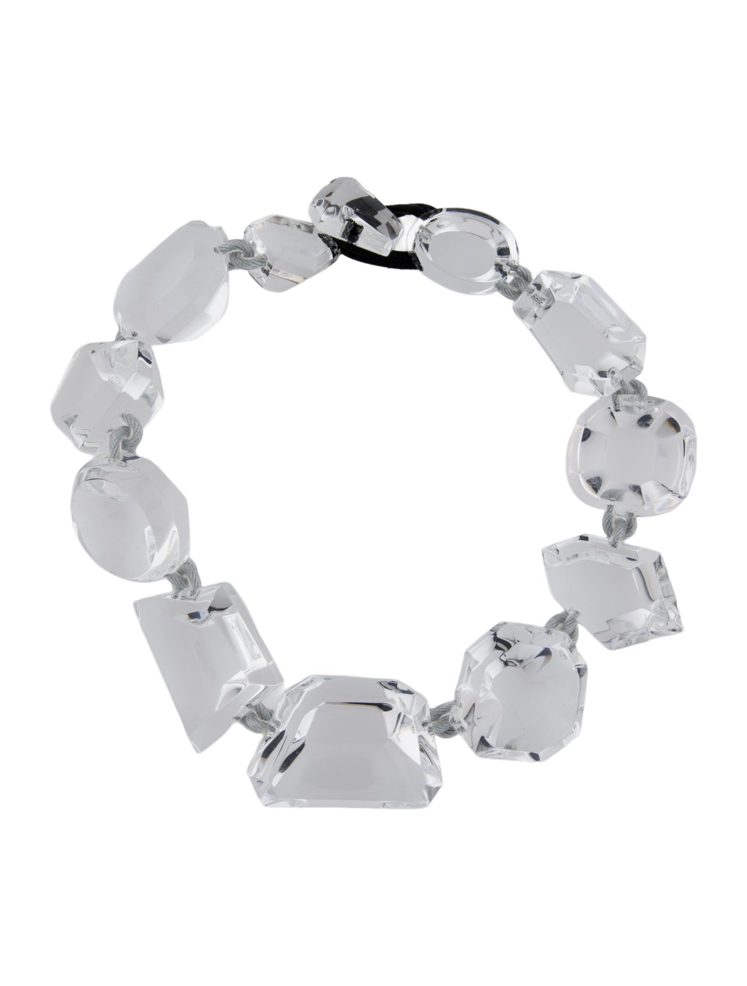 Monies Acrylic Bina Choker Necklace