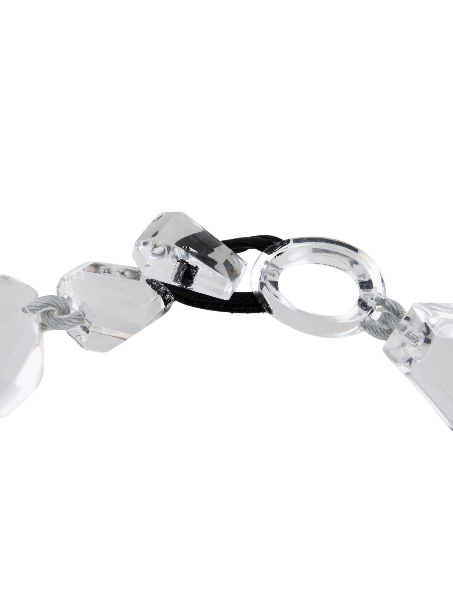 Monies Acrylic Bina Choker Necklace