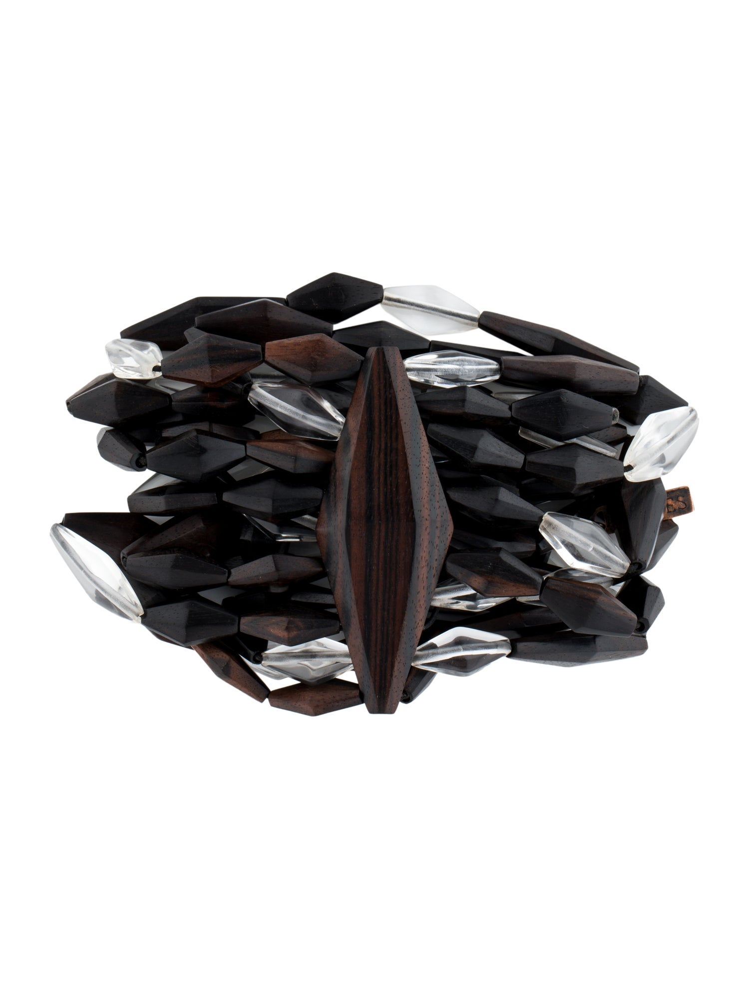 Monies Wood & Resin Multistrand Bracelet