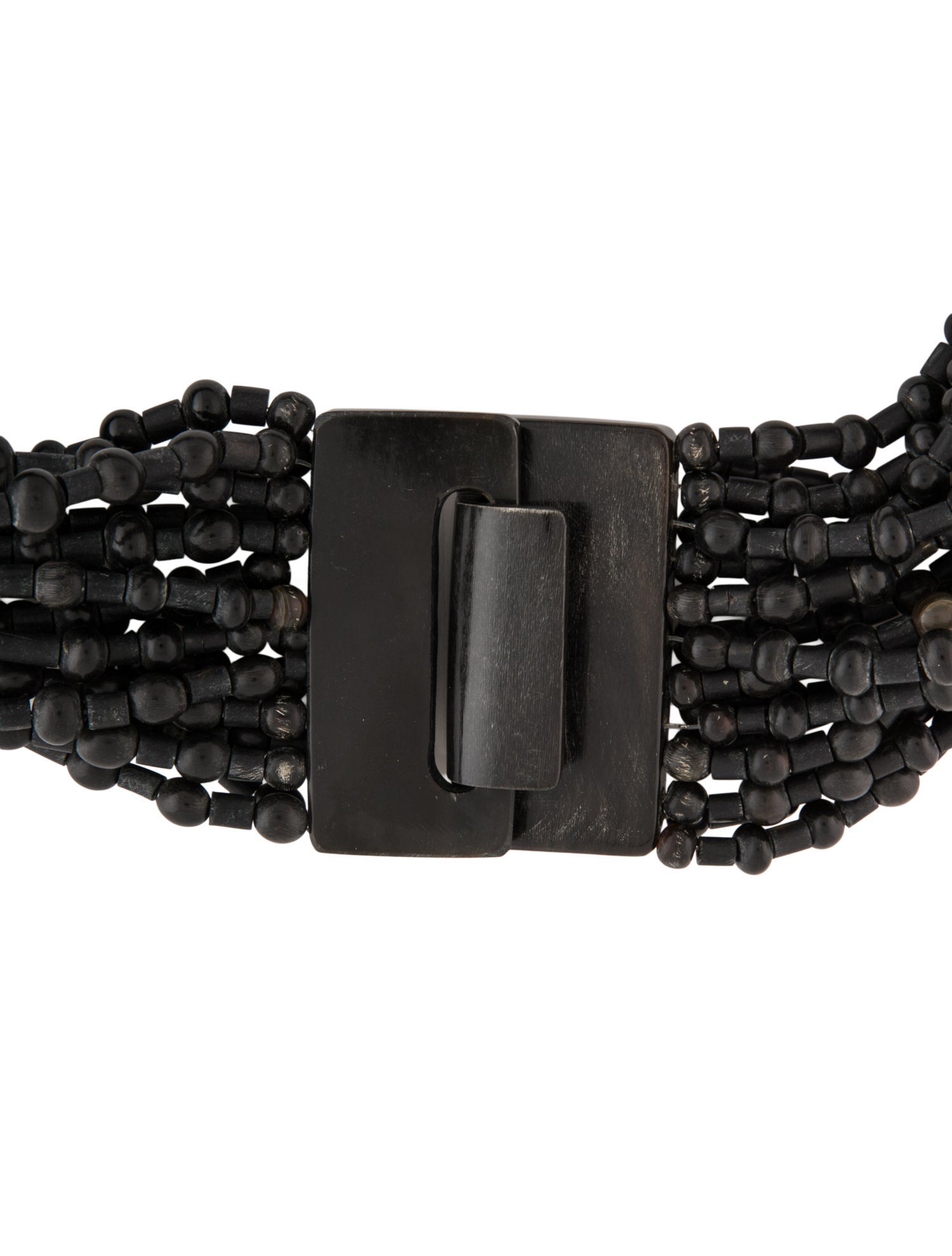 Monies x Gerda Lynggaard Vintage Horn & Bead Multistrand Necklace