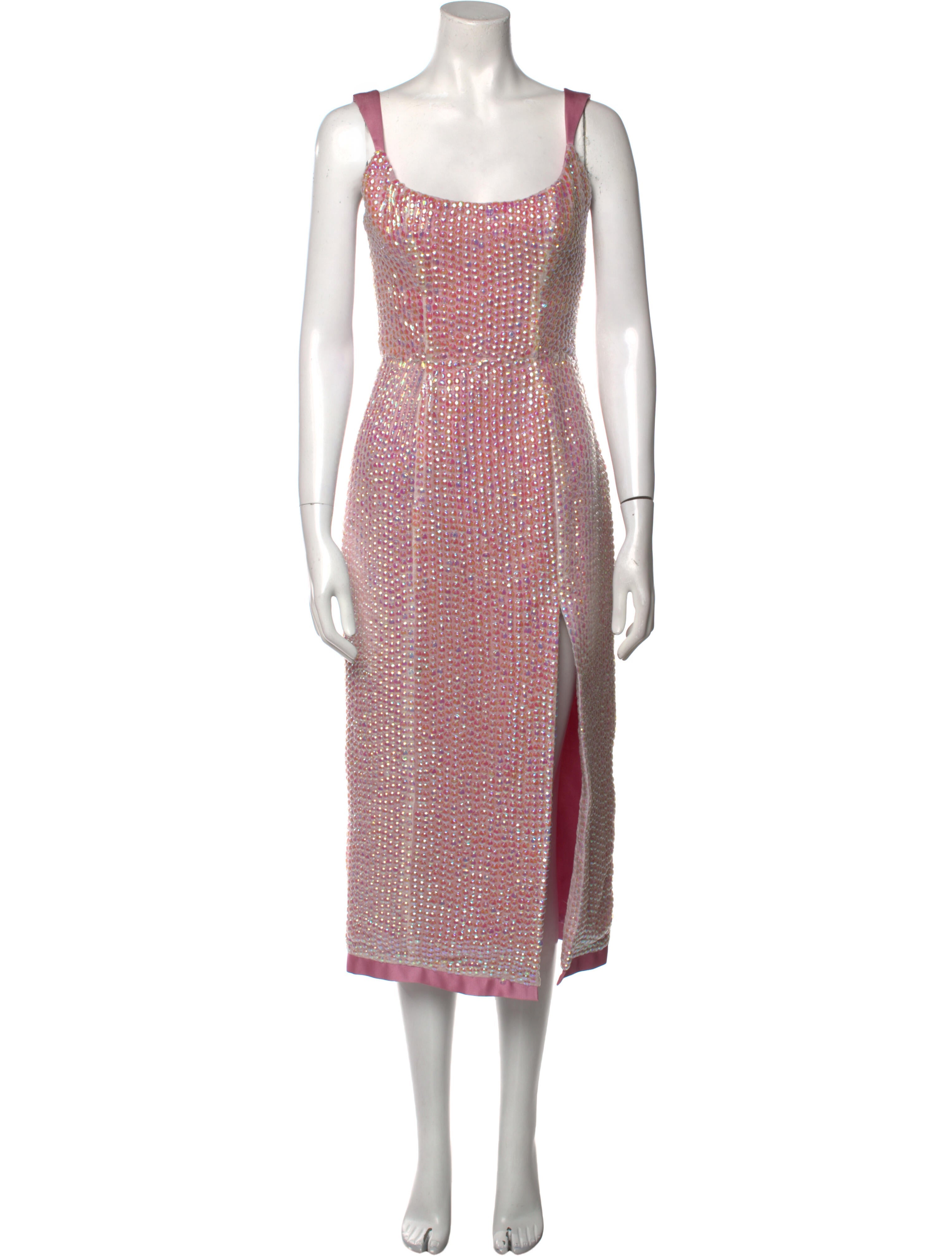 Markarian Square Neckline Long Dress