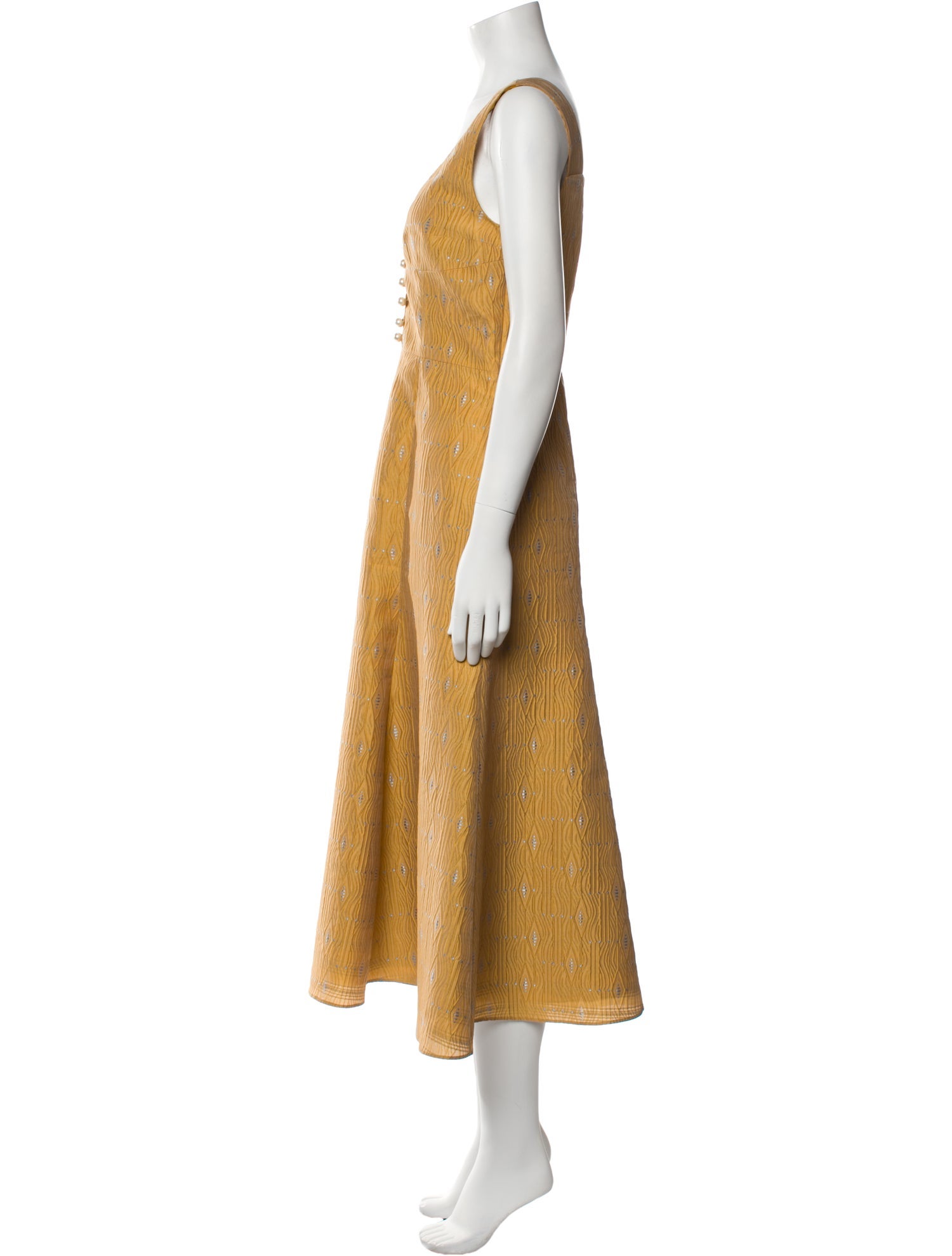 Zimmermann Floral Print Long Dress - Yellow Dresses, Clothing ...