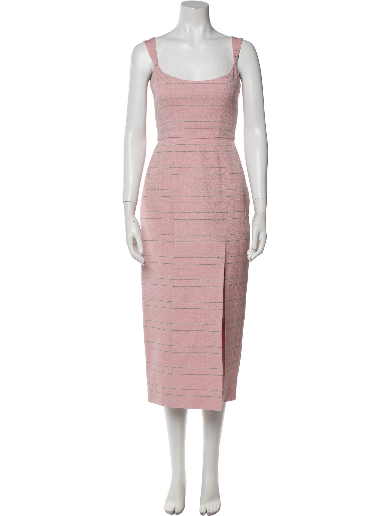 Markarian Scoop Neck Midi Length Dress