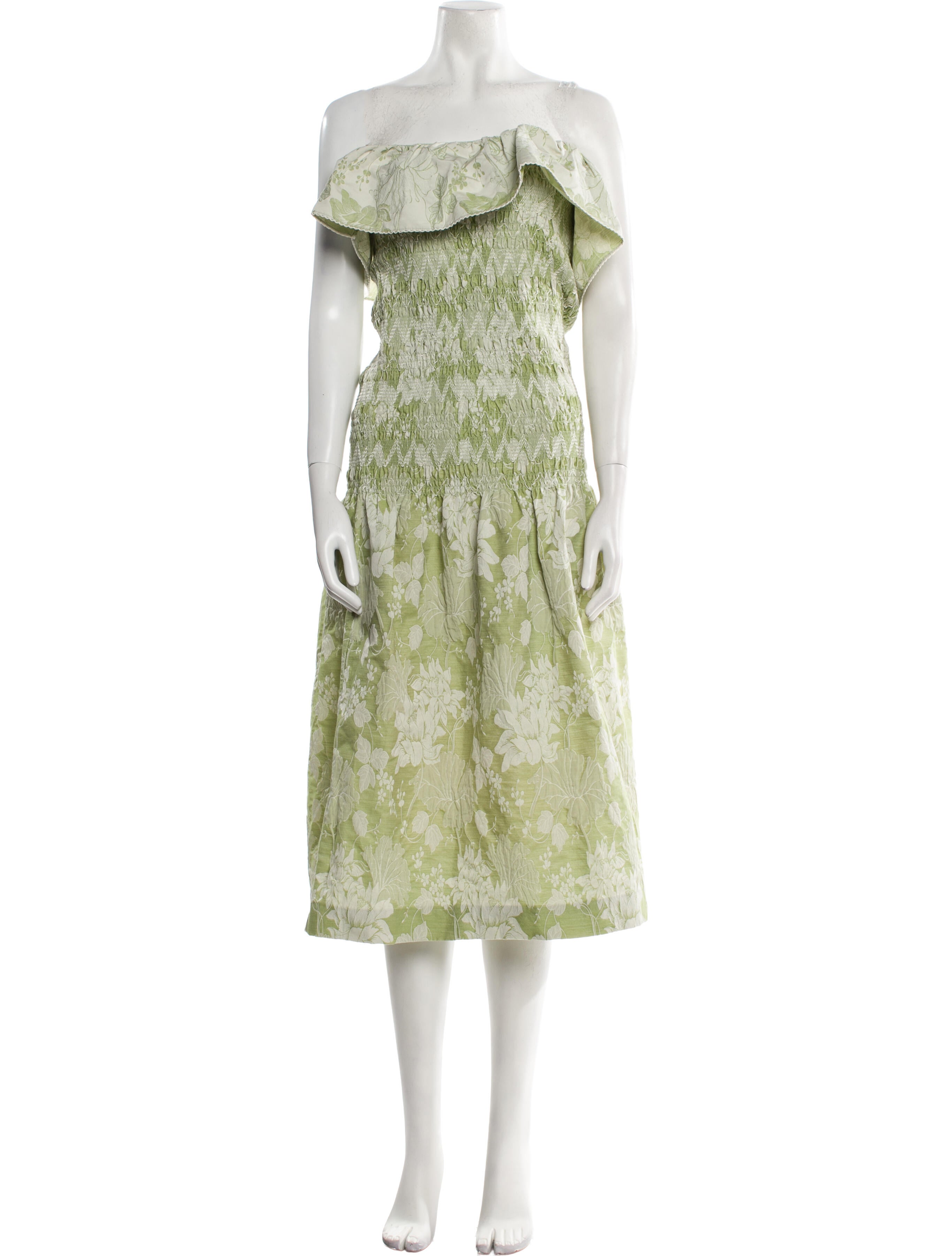 Markarian Floral Print Long Dress w/ Tags