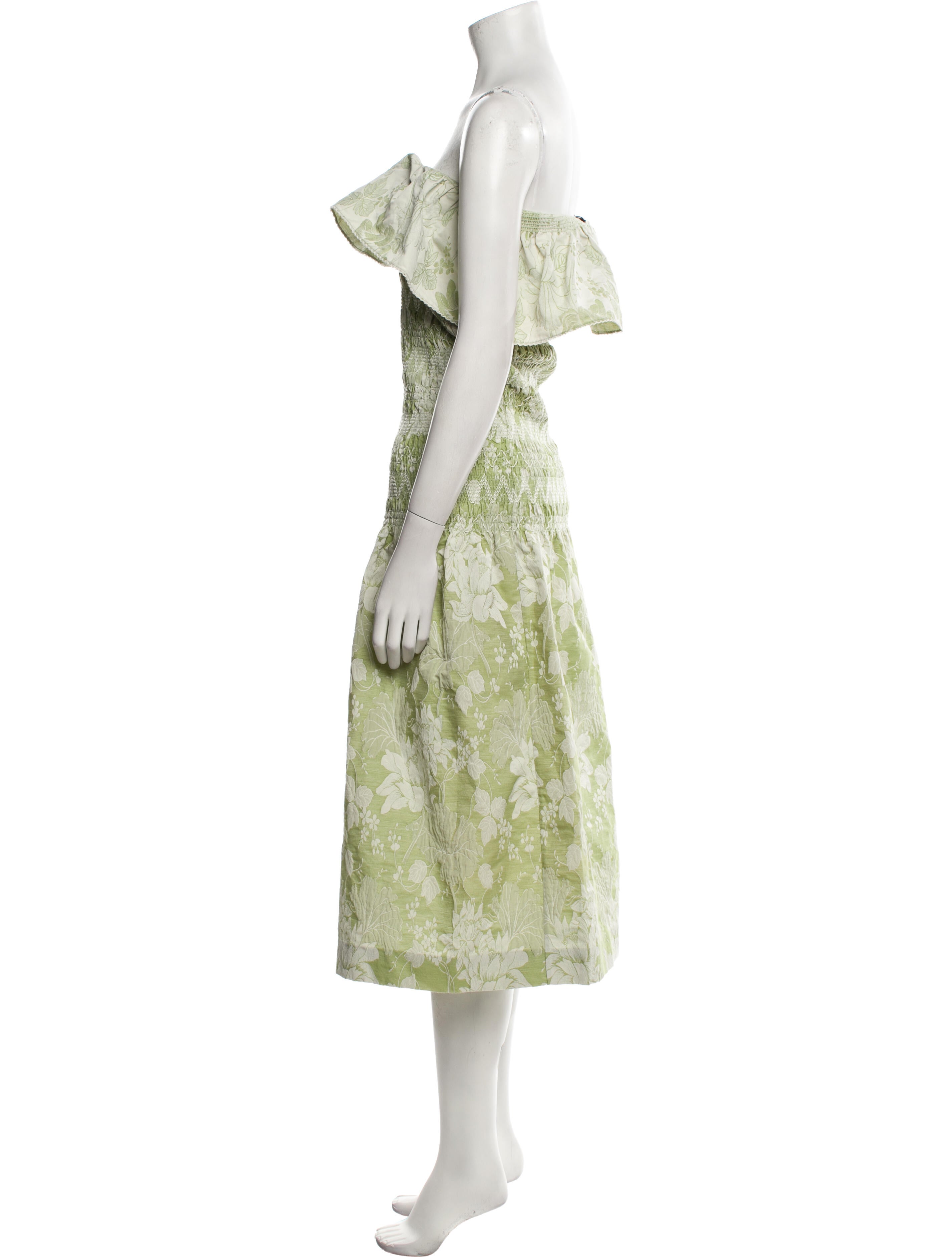 Markarian Floral Print Long Dress w/ Tags