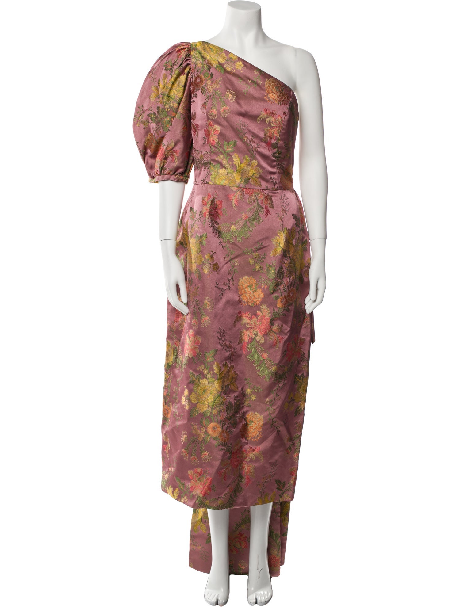 Markarian Floral Print Long Dress w/ Tags