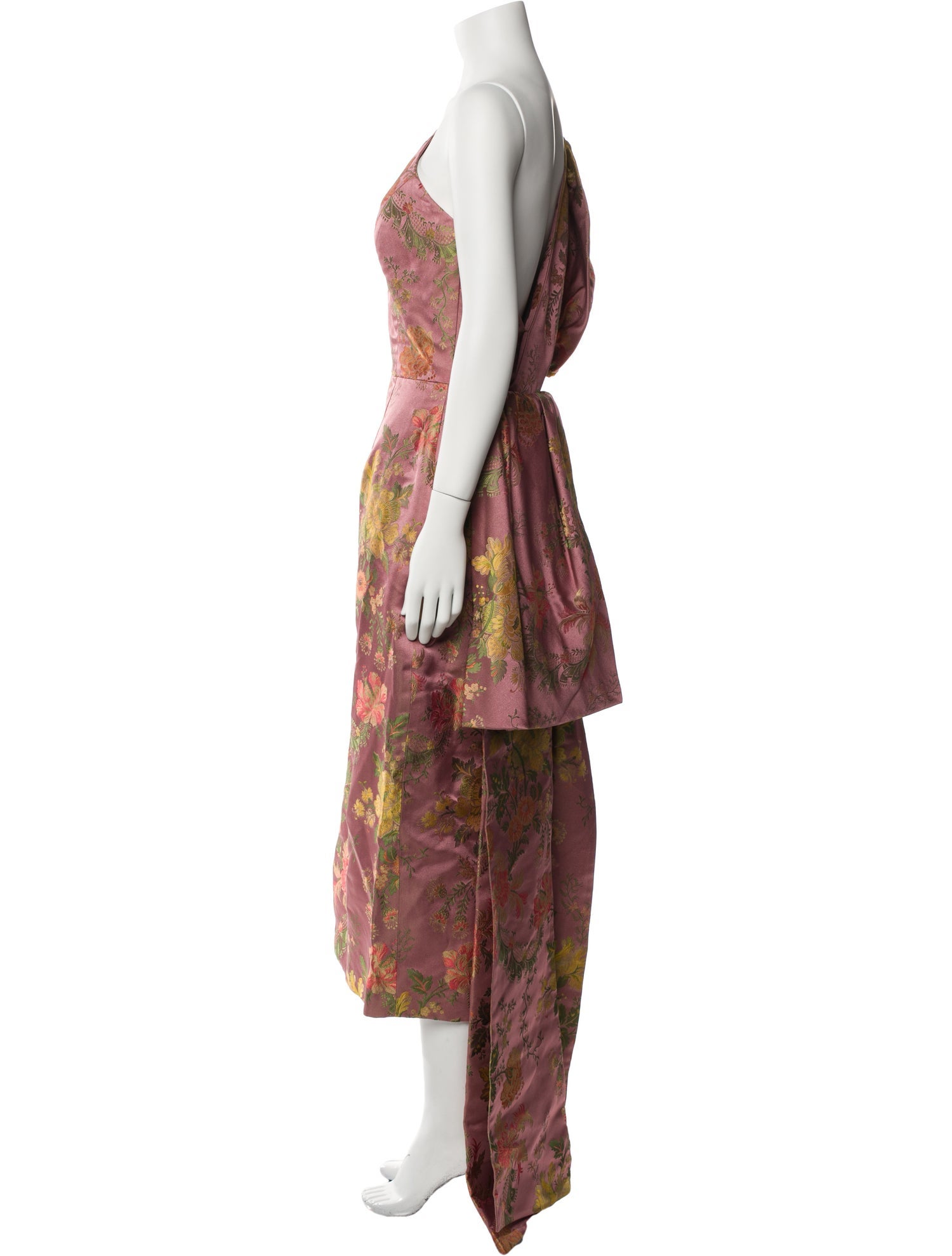 Markarian Floral Print Long Dress w/ Tags