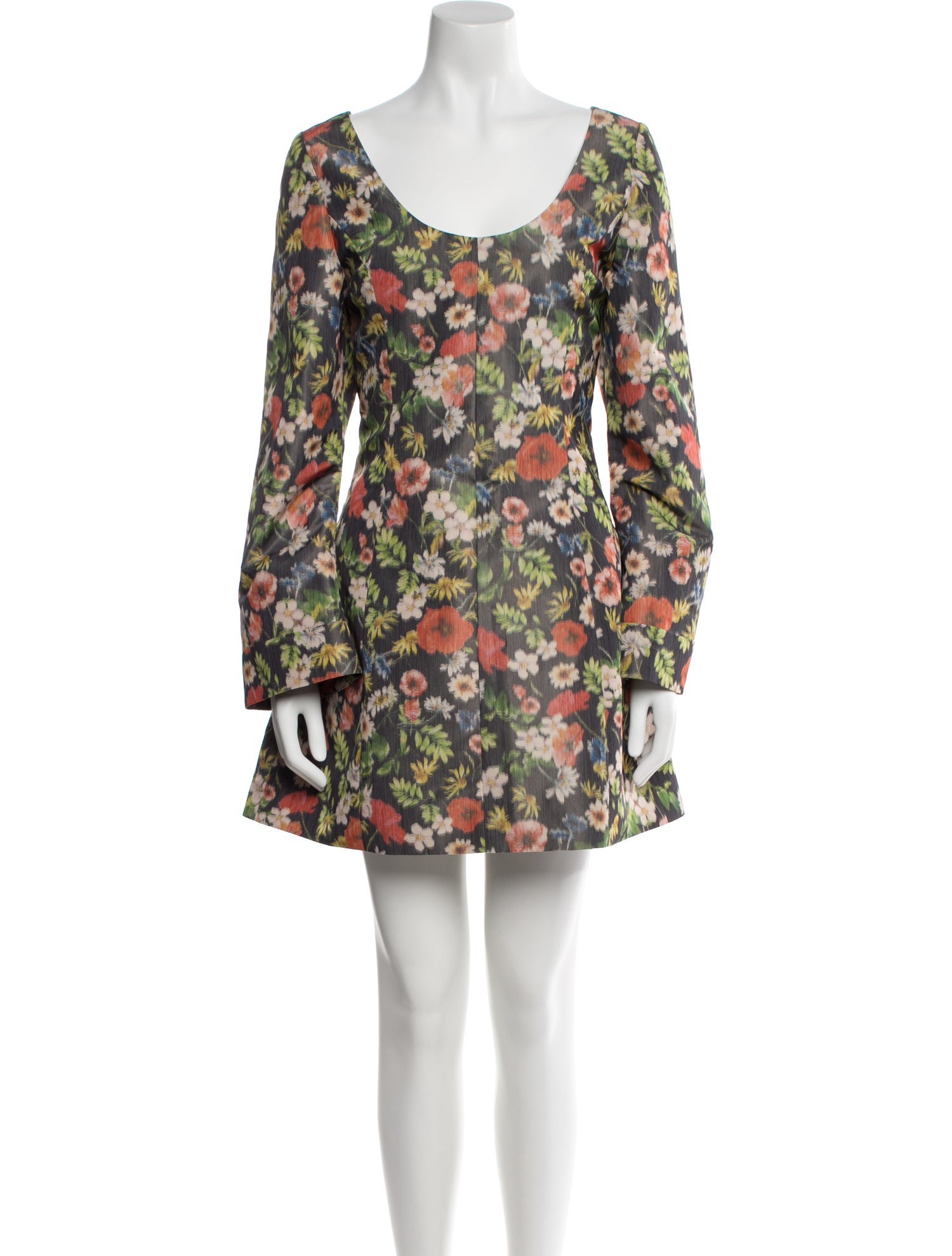 Markarian Floral Print Long Dress w/ Tags