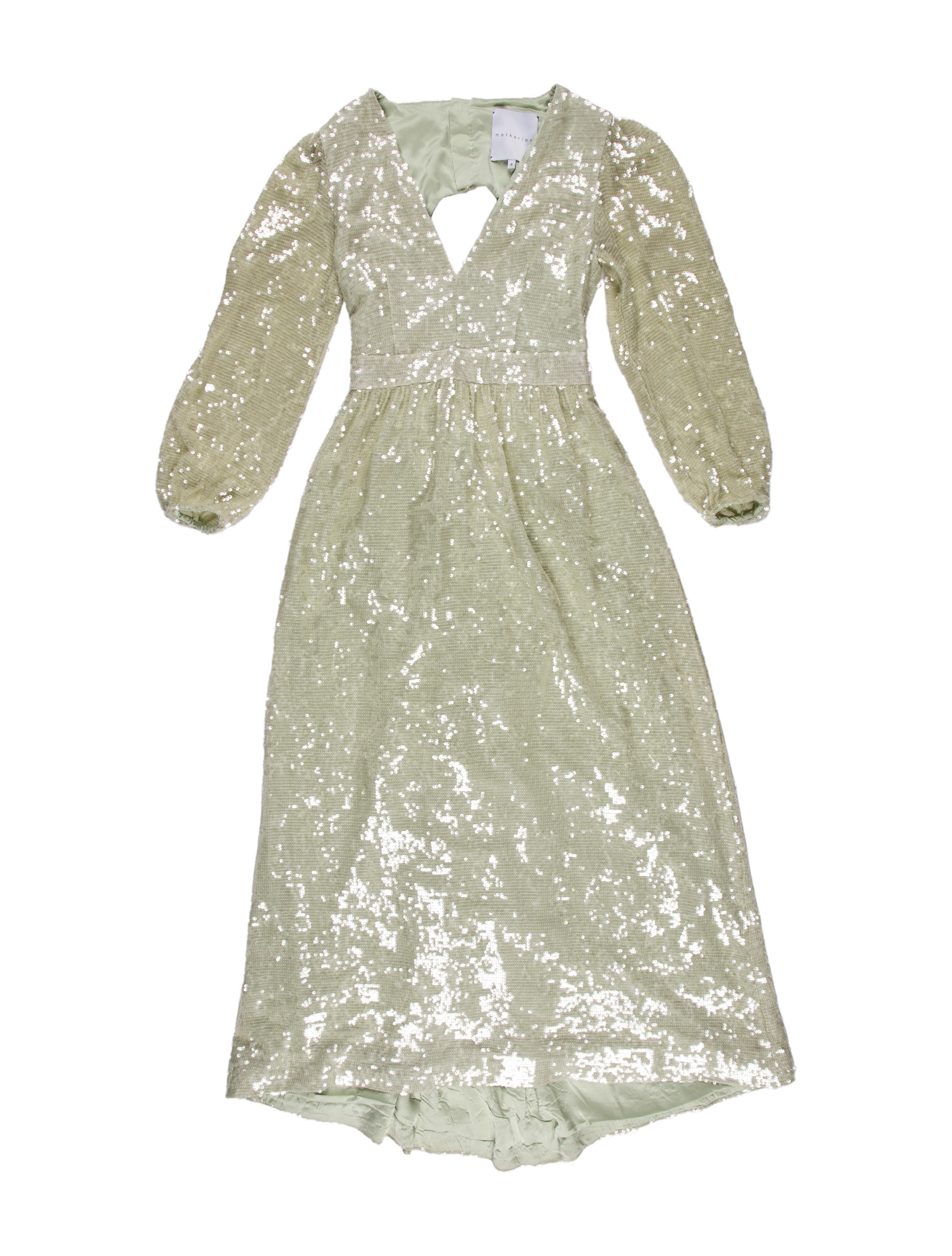 Markarian V-Neck Long Dress