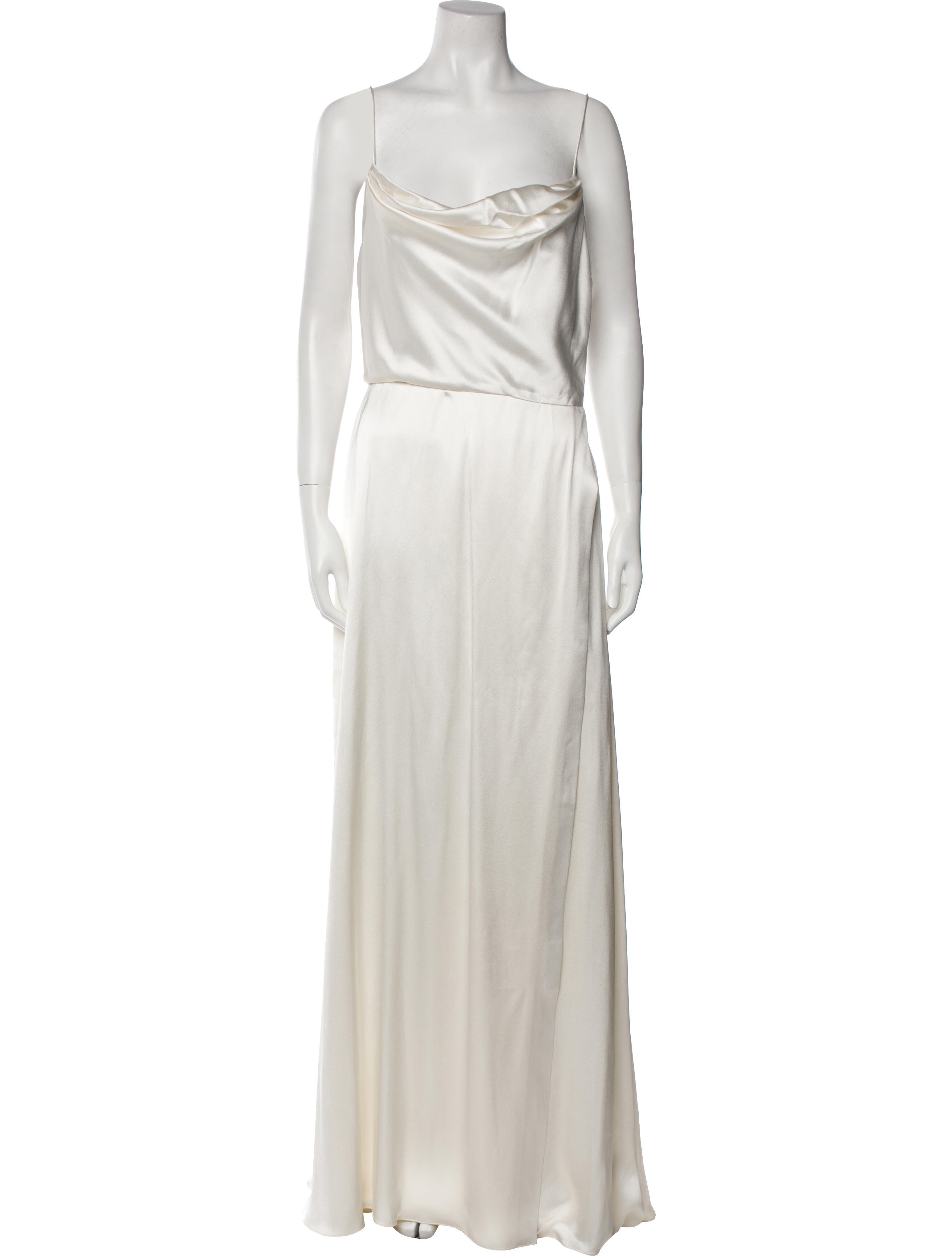 Markarian Cowl Neck Long Dress