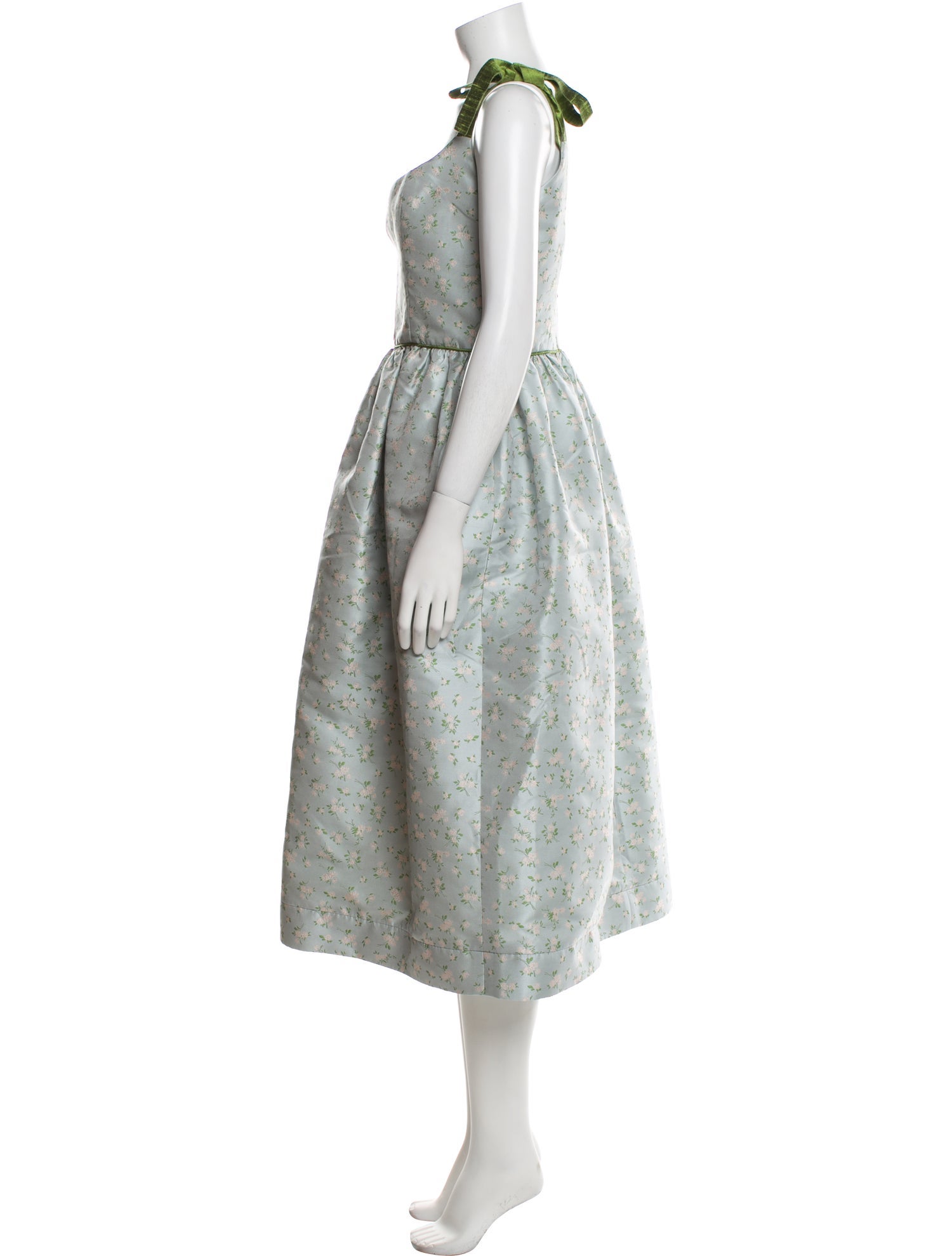 Markarian Square Neckline Midi Length Dress